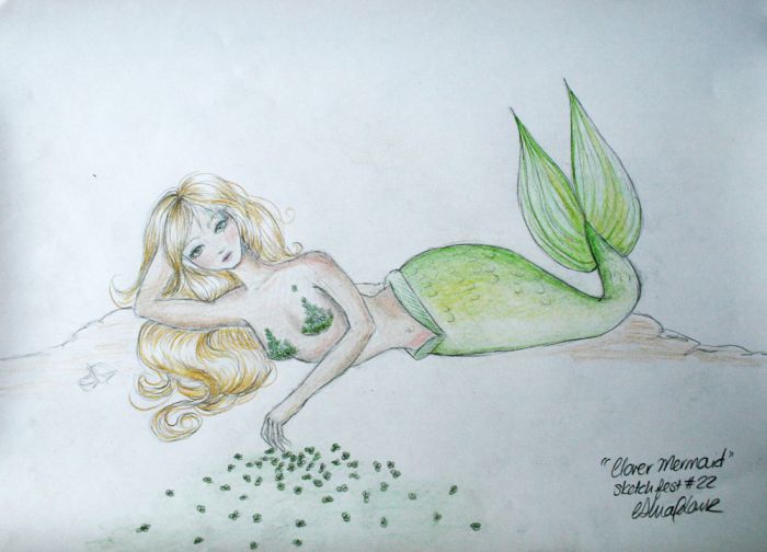 Clover Mermaid by Plantie